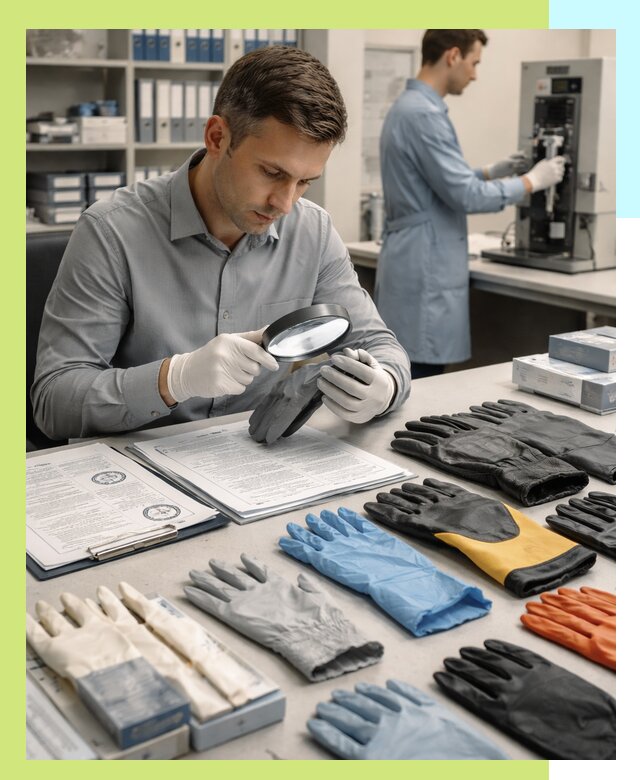 Сертификация перчаток и средств защиты продукции в Самаре