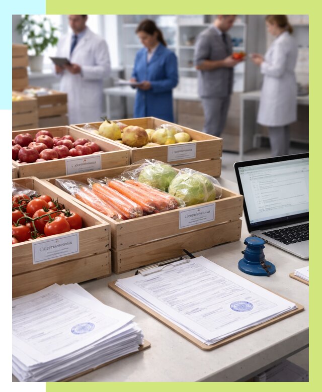 Сертификация овощей и фруктов в Самаре от 8590 р. | Алешин-Смр