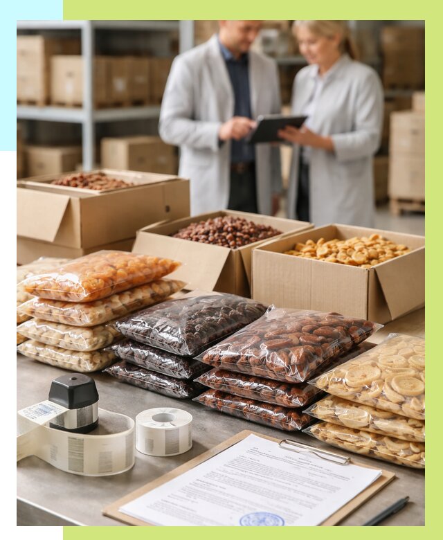 Сертификация сухофруктов в Самаре от 12127 р. | Алешин-Смр под ключ