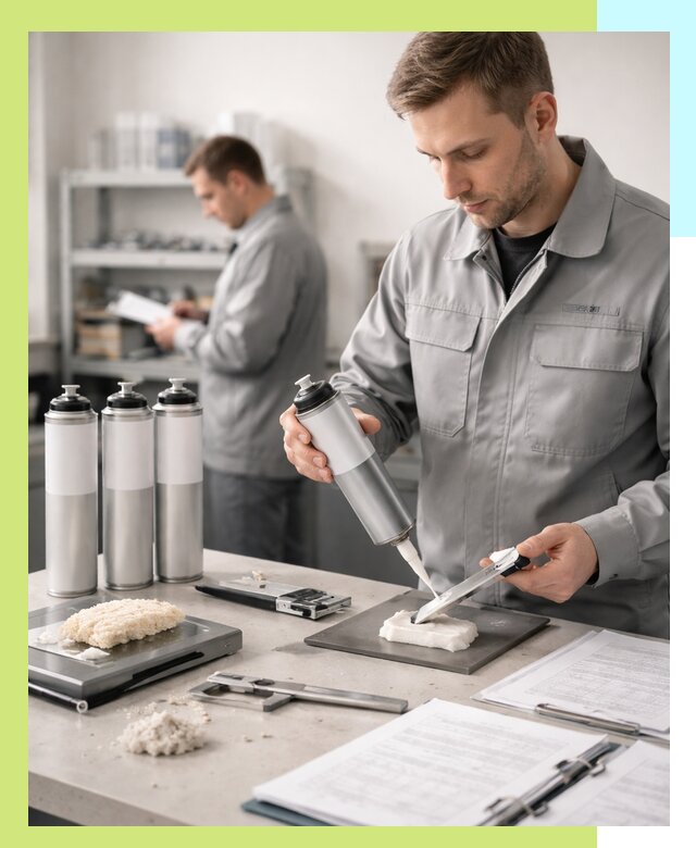 Сертификация монтажной пены и соответствие стандартам в Самаре