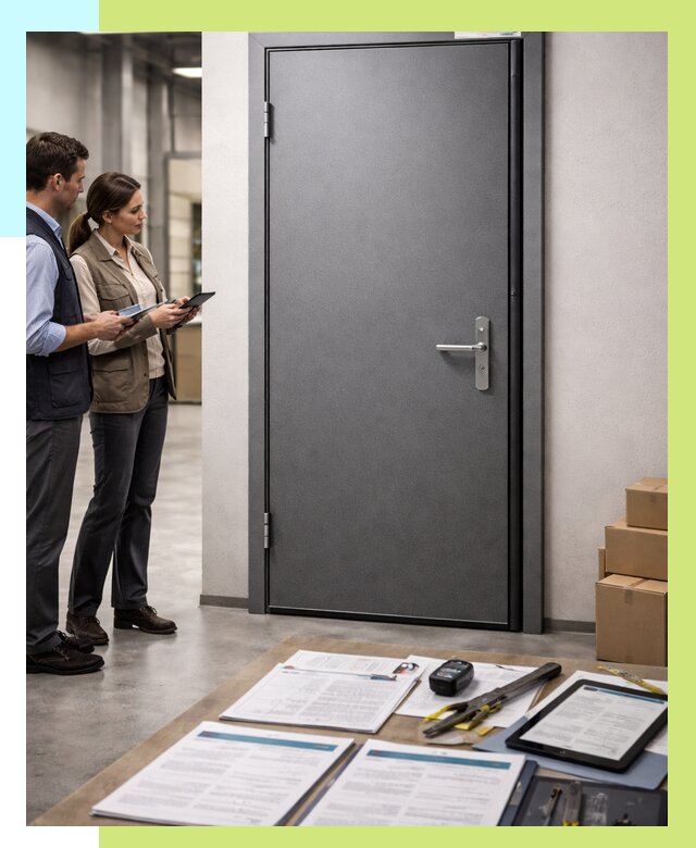 Сертификация противопожарных дверей в Самаре от 9095 р. | Алешин-Смр