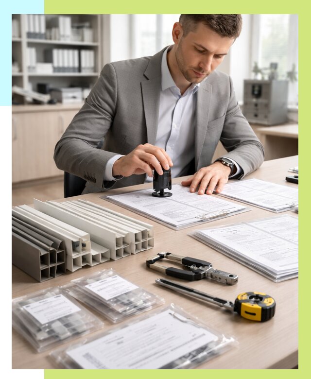 Сертификация ПВХ продукции в Самаре от 8590 р., Алешин-Смр