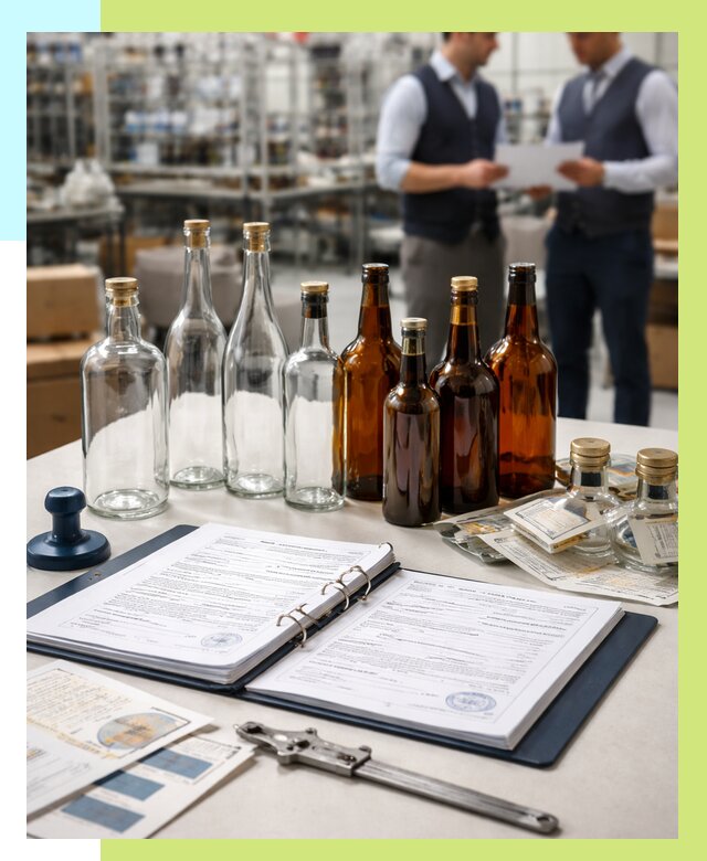 Сертификация стеклянных бутылок в Самаре от 25265 р. | Алешин-Смр