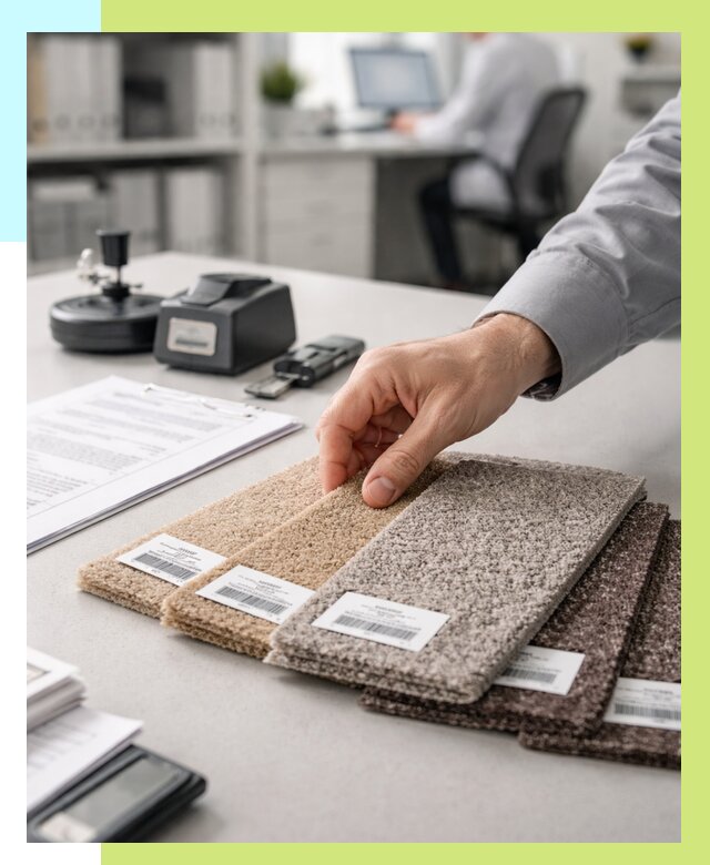 Сертификация ковролина в Самаре от 15159 р., Алешин-Смр