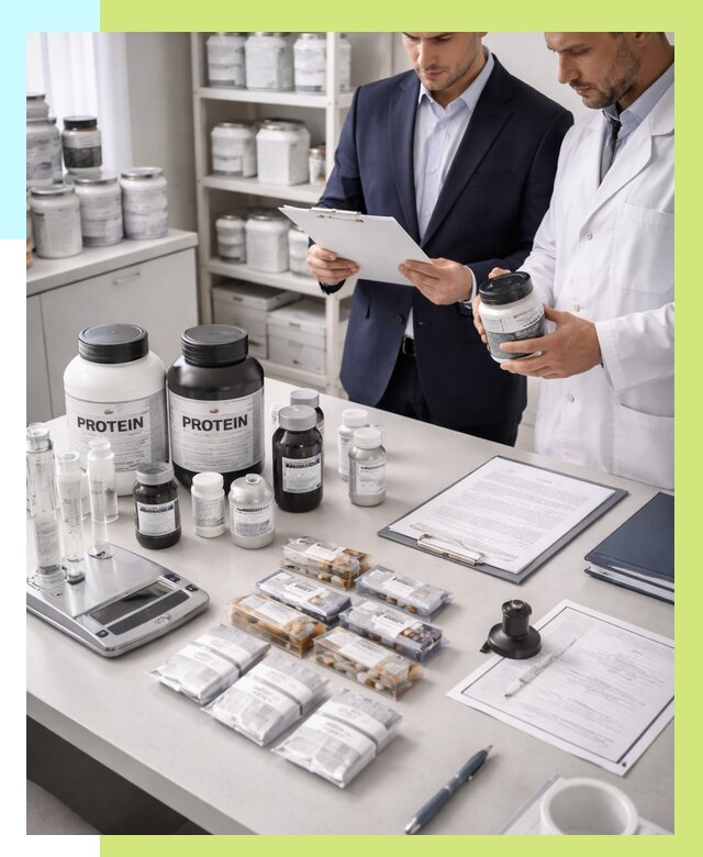 Сертификация спортивного питания в Самаре от 15159 р., Алешин-Смр