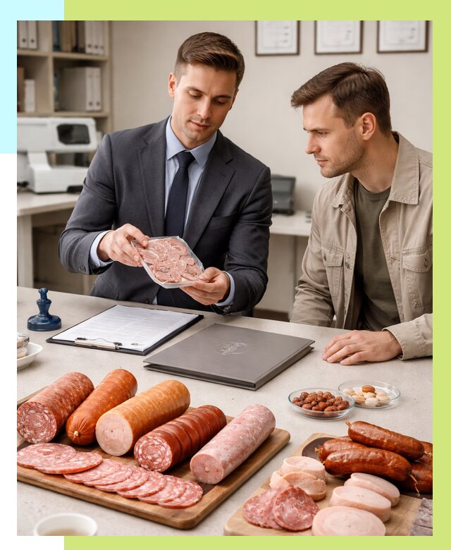 Сертификация колбасных изделий в Самаре от 7580 р. | Алешин-Смр