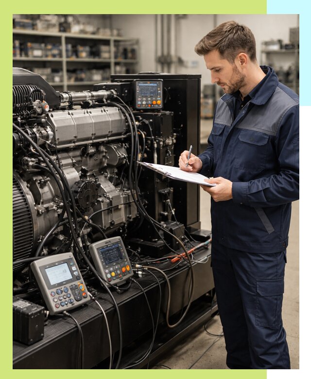 Сертификация дизельных генераторов и их оборудования в Самаре