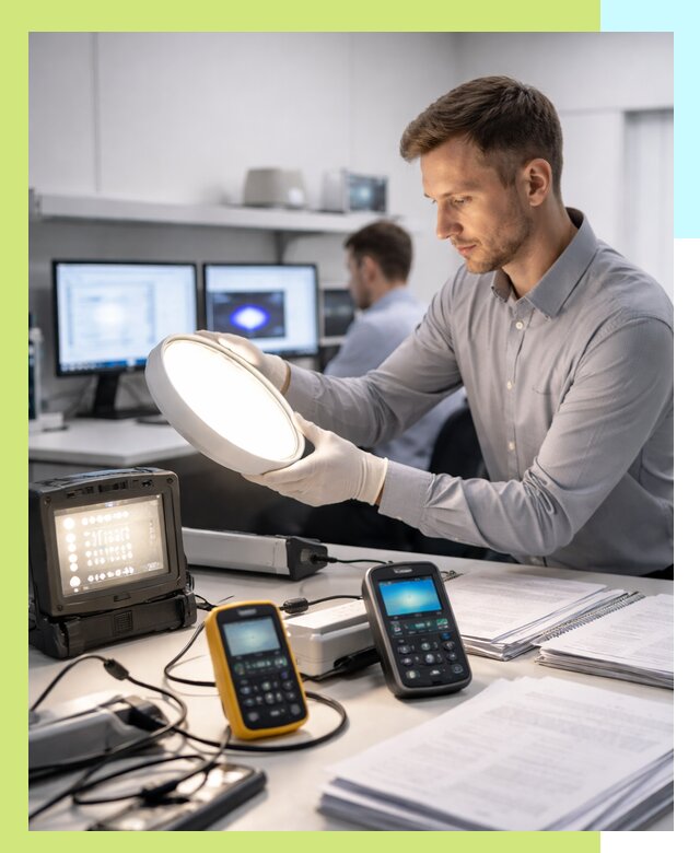 Сертификация светильников в Самаре: испытания и оформление