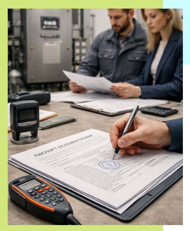 Оформление паспорта эксплуатации оборудования в Самаре