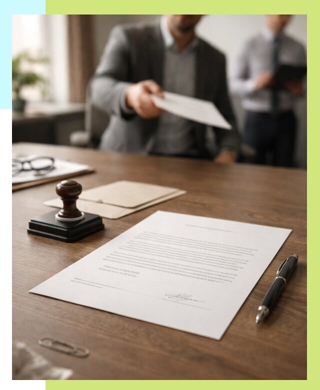 Отказное письмо по сертификации в Самаре от 3537 р. | Алешин-Смр