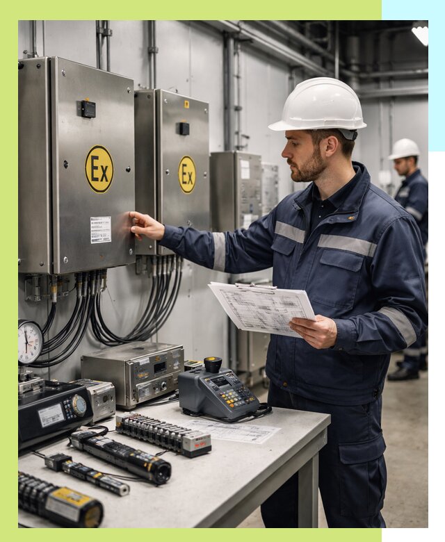 Сертификат взрывозащиты промышленного оборудования в Самаре