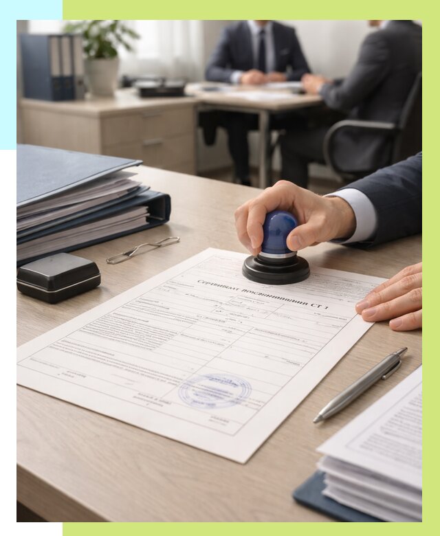 Сертификат происхождения СТ 1 в Самаре от 4548 р. | Алешин-Смр