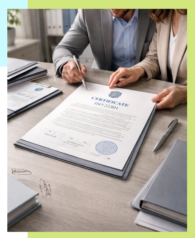 Сертификат ISO 22301 в Самаре от 45477 р. | Алешин-Смр срочно