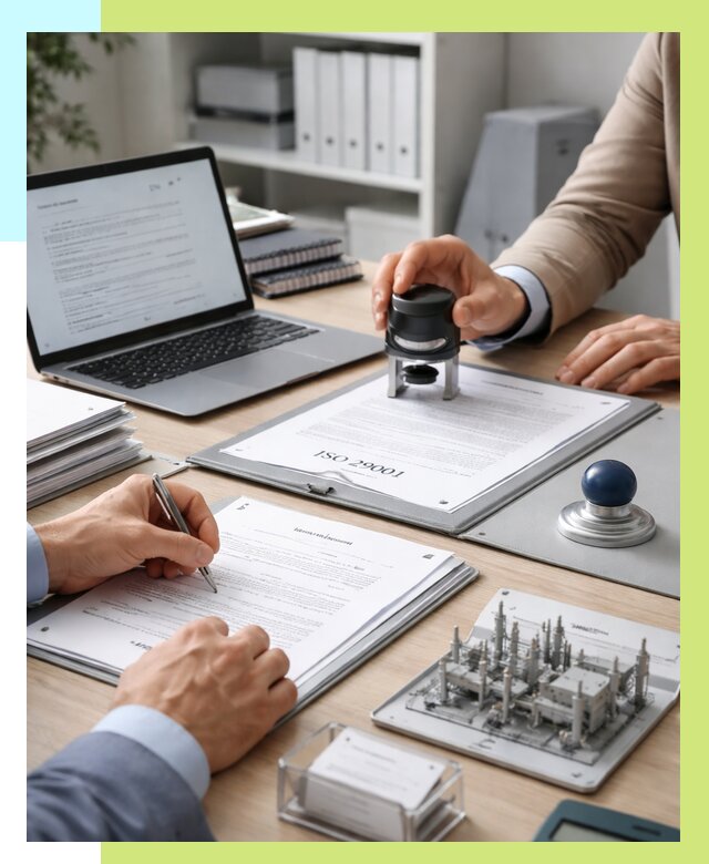 Сертификат ISO 29001 в Самаре под ключ от 75795 р. | Алешин-Смр