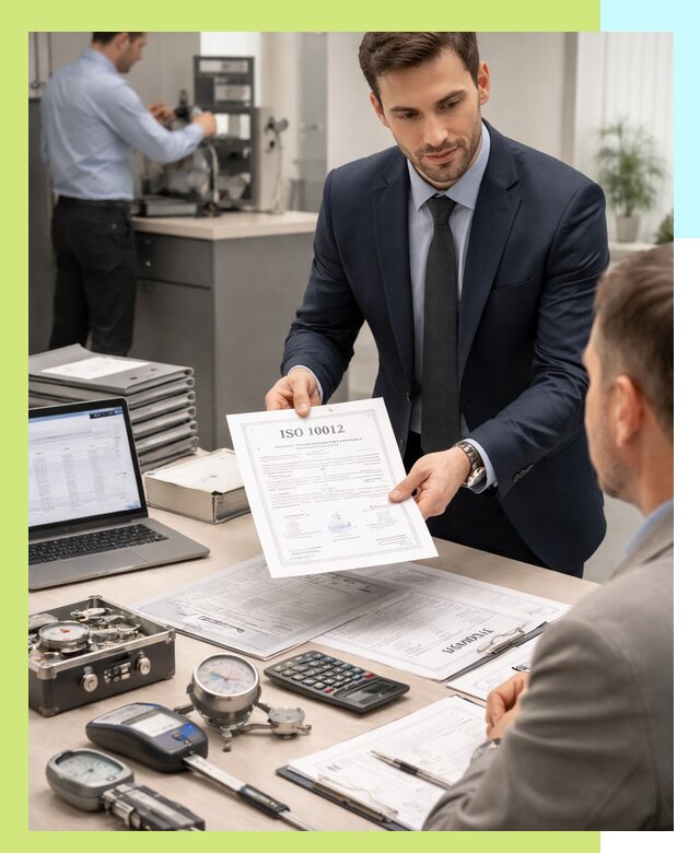 Выдача сертификата ISO 10012 по требованиям метрологии в Самаре