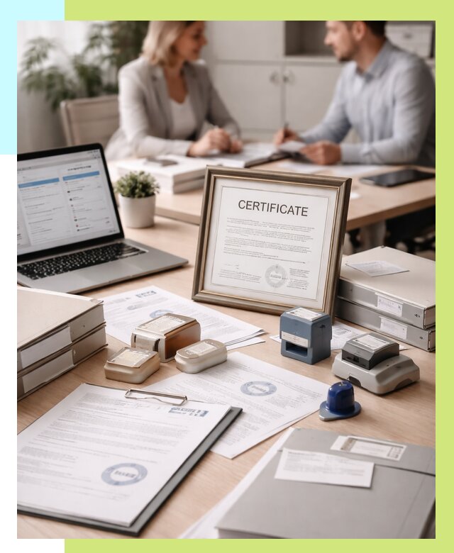 Сертификация компании в Самаре от 45477 р. | Алешин-Смр — заказ